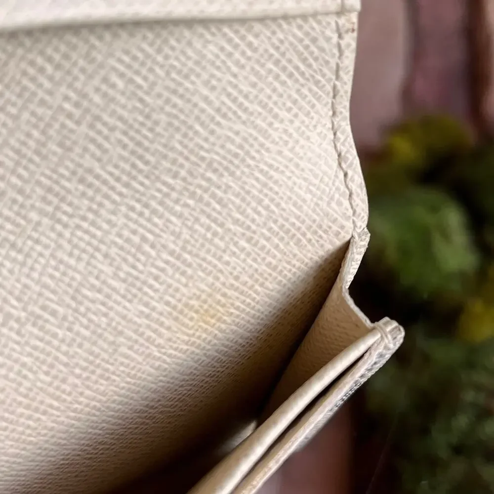 LOUIS VUITTON Damier Azur Canvas Card Holder Wallet DIA304 - Picture 8 of 9